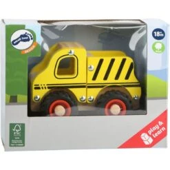 Small Foot Camion De Chantier En Bois 11 Small Foot Camion De Chantier En Bois -Djeco Boutique camion de chantier en bois 4
