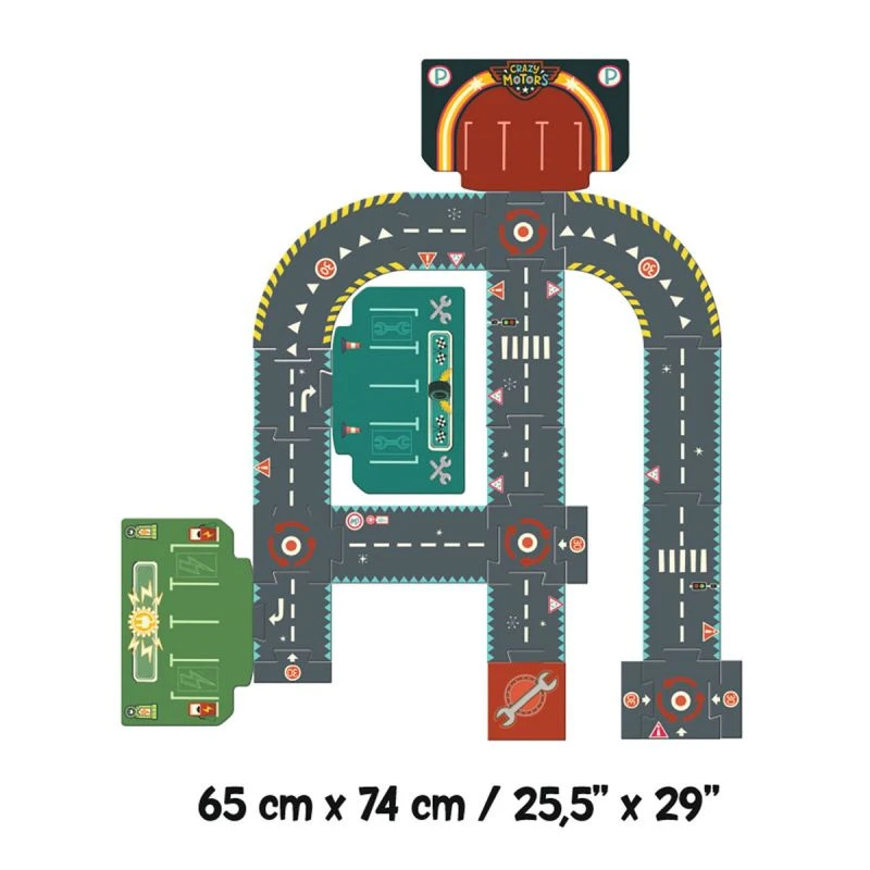 Djeco City Circuit Crazy Motors 7 Djeco City Circuit Crazy Motors – Image 7