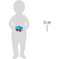 Small Foot Fourgon De Police En Bois -Djeco Boutique fourgon de police en bois 5