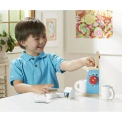 Machine Expresso Et Service à Café Dînette En Bois 5 Machine Expresso Et Service à Café Dînette En Bois -Djeco Boutique machine expresso et service a cafe en bois 2