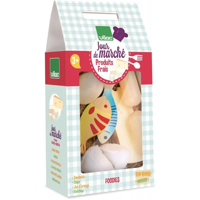 Vilac Set De Produits Frais Jour De Marché 2 Vilac Set De Produits Frais Jour De Marché – Image 2