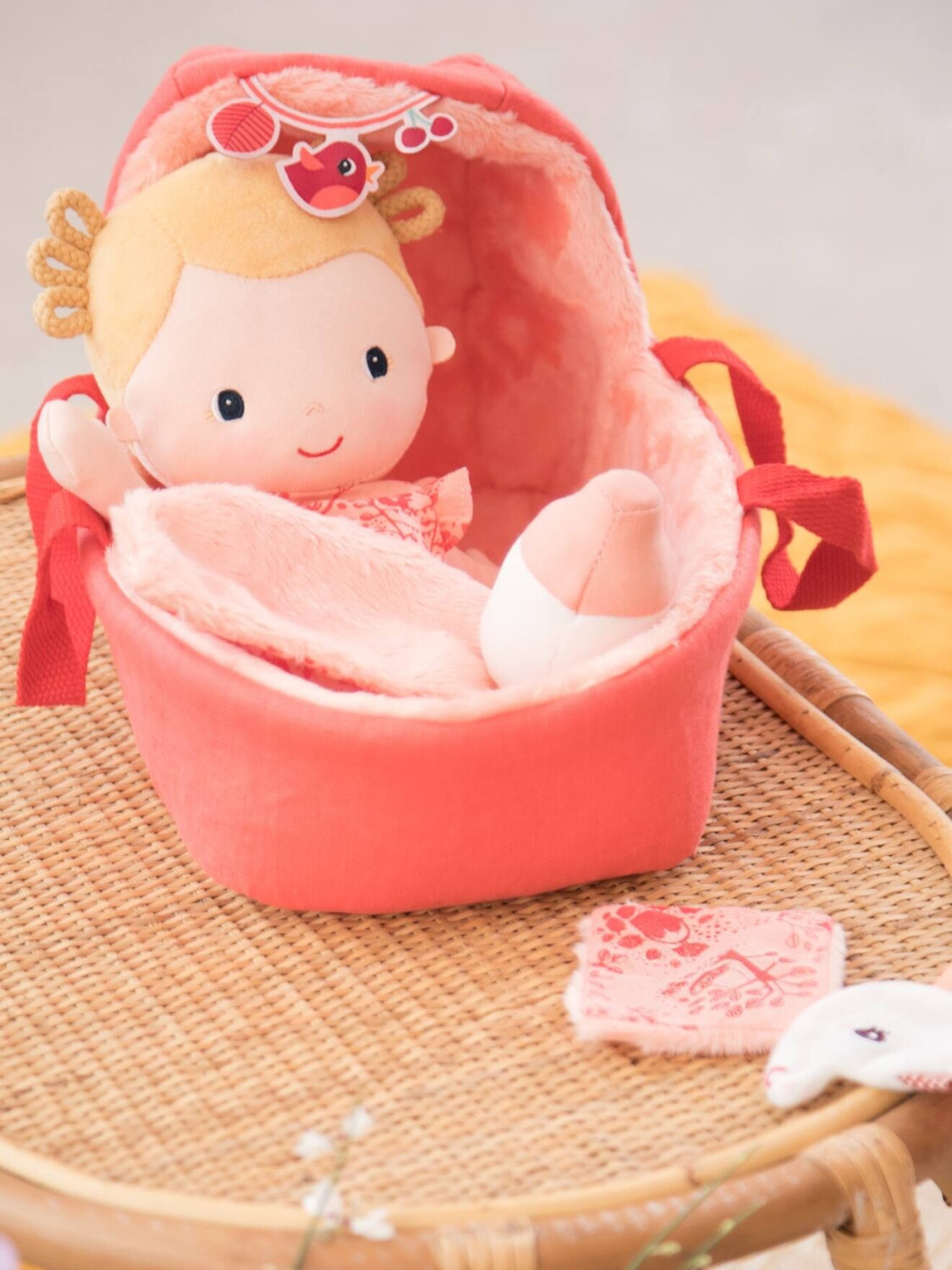 Djeco Boutique -Djeco Boutique lilliputiens bebe lena et son couffin 83375